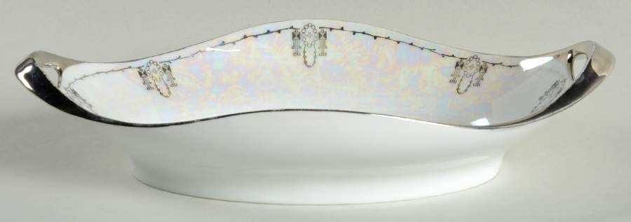 Colonial 10" Oval Vegetable Bowl by Silverite (Bavaria)-1