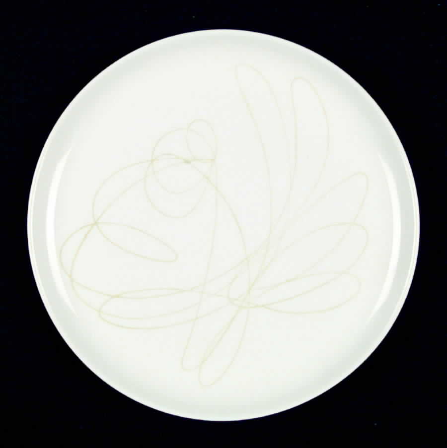 Spencerian Salad Plate by Steubenville-1