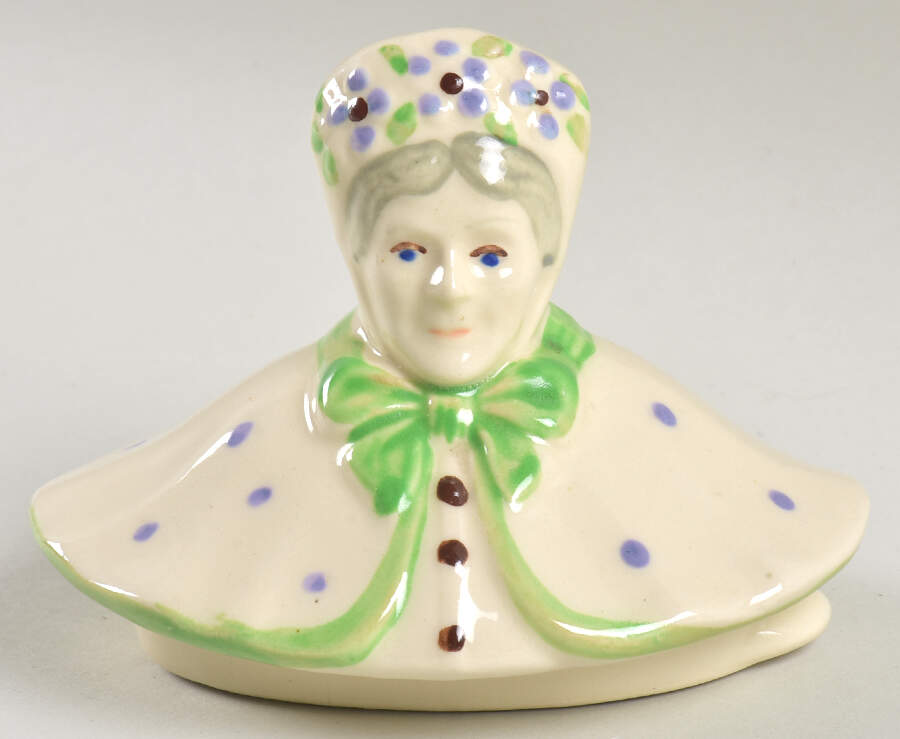 Granny Anne Lid for Figural Teapot by Shawnee-1