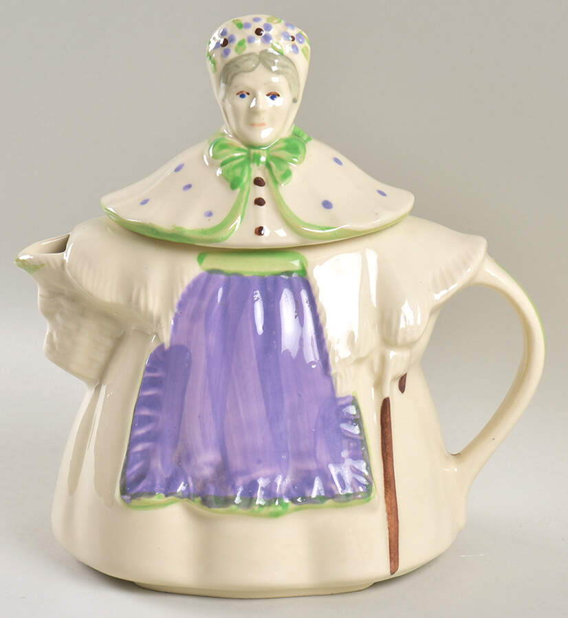 Granny Anne Figural Teapot & Lid by Shawnee-1