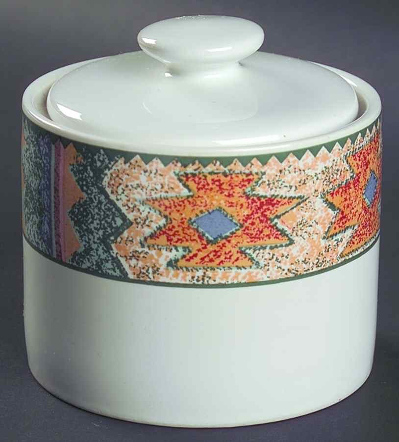 Moccasin Sugar Bowl & Lid by Sakura-1