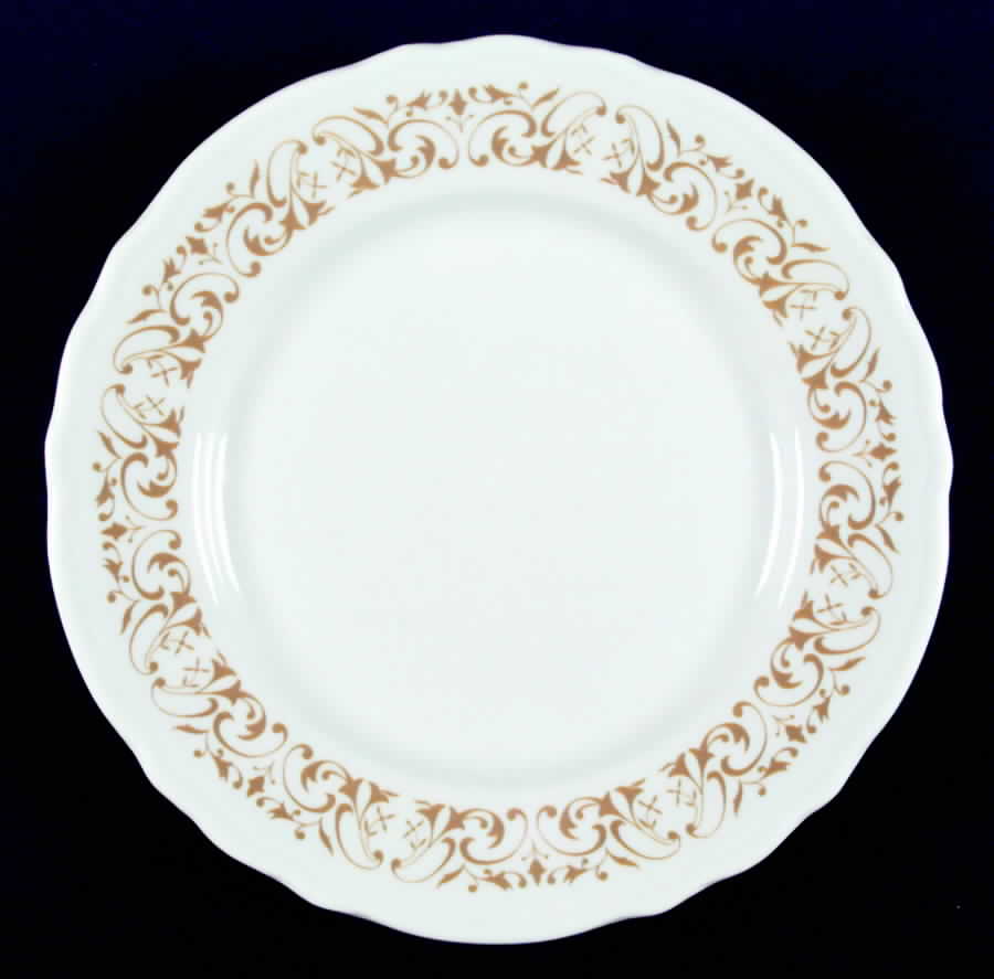 STR16 Dinner Plate by Sterling China (USA)-1