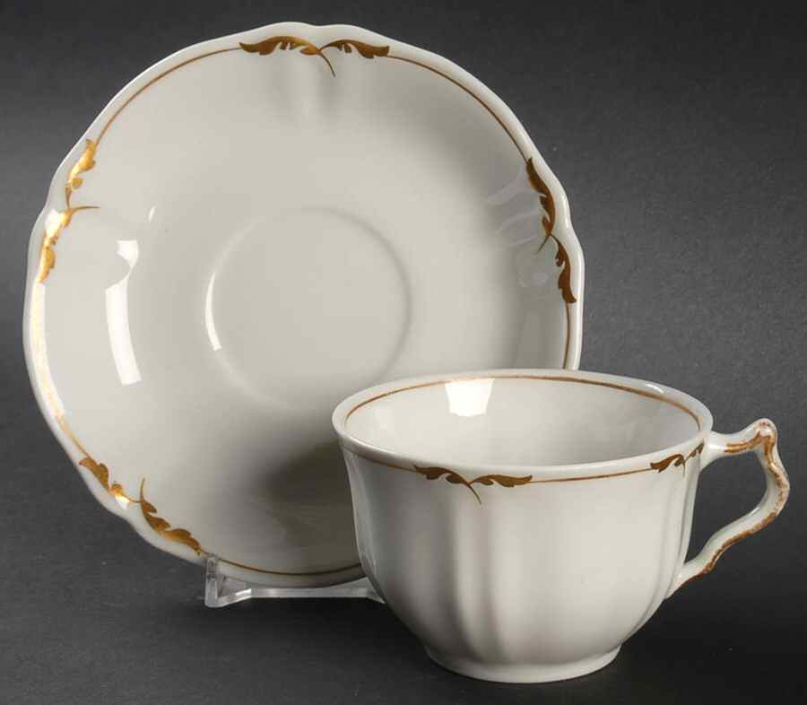 1333M Flat Cup & Saucer Set by Syracuse-1