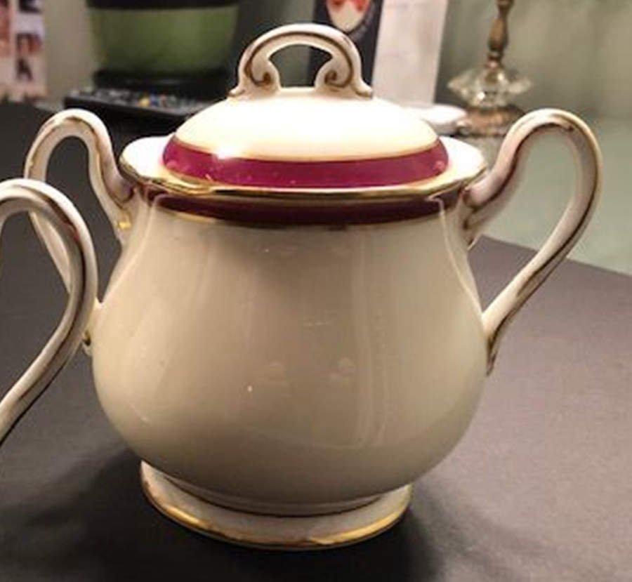 12749p Sugar Bowl & Lid by Shelley-1