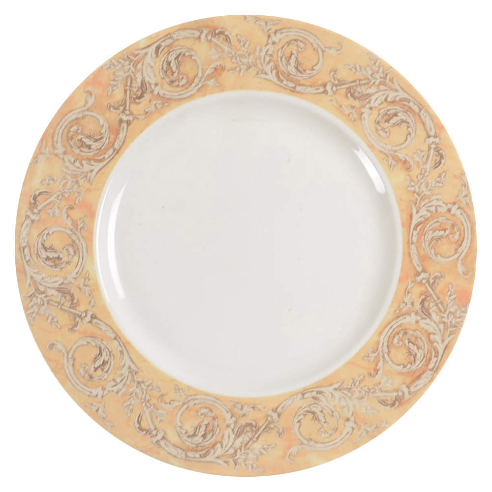 Venetian Scroll Dinner Plate by Sasaki-1