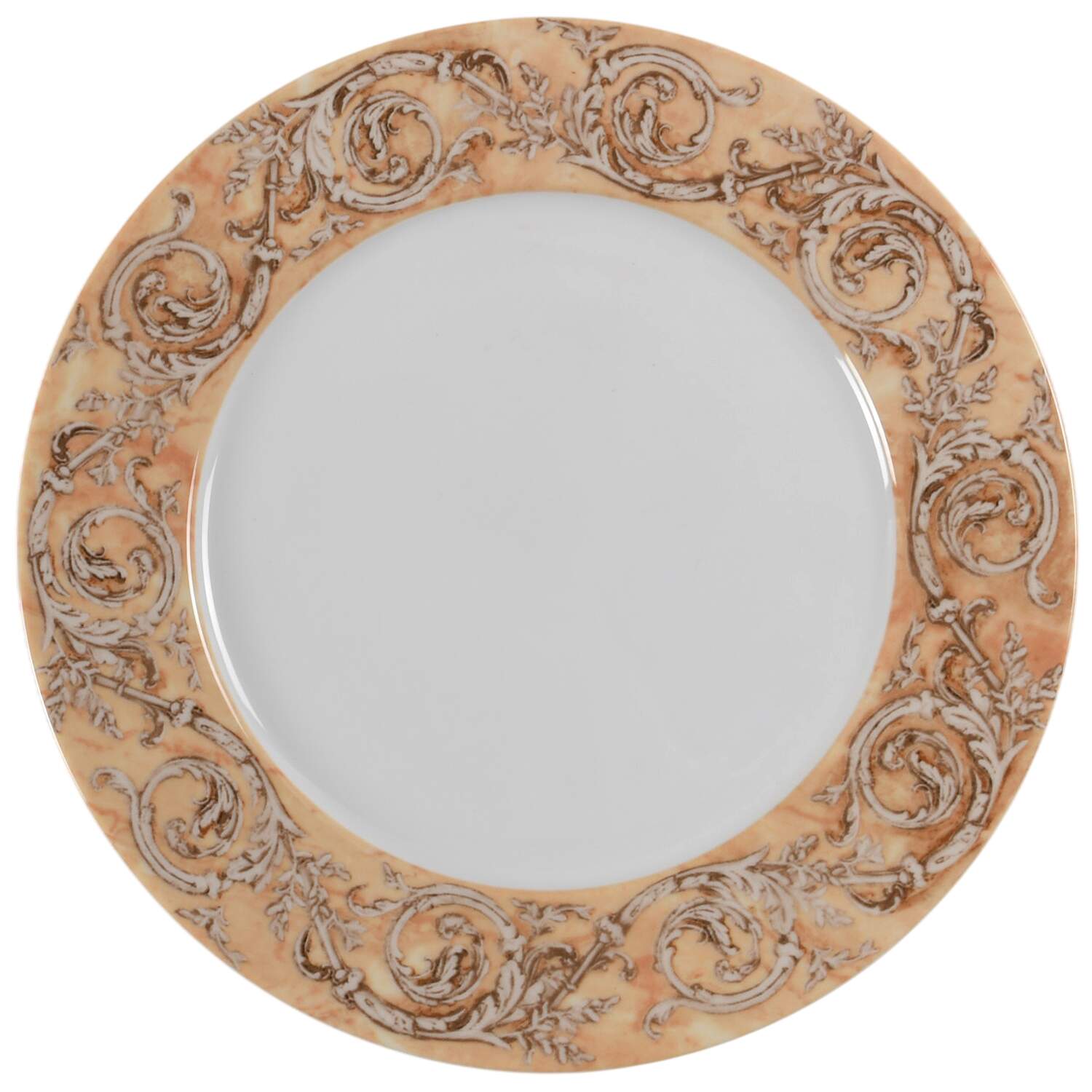 Venetian Scroll 12" Chop Plate (Round Platter) by Sasaki-1