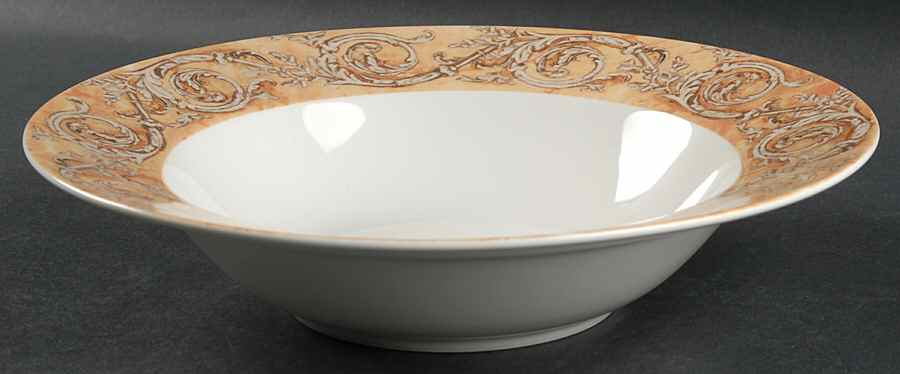 Venetian Scroll 10" Round Vegetable Bowl by Sasaki-1