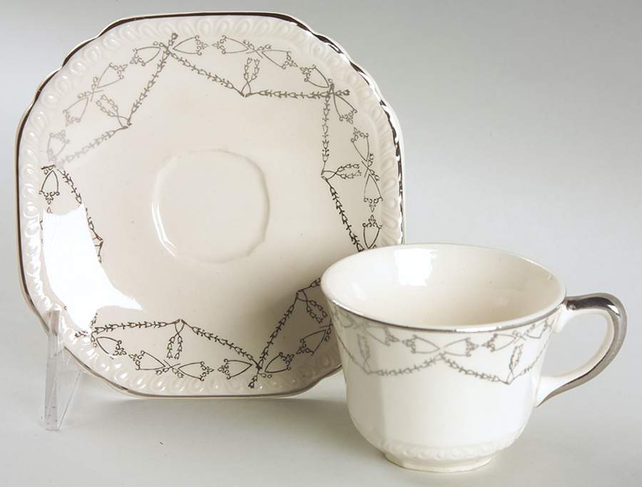 SLM125 Flat Demitasse Cup & Saucer Set by Salem-1