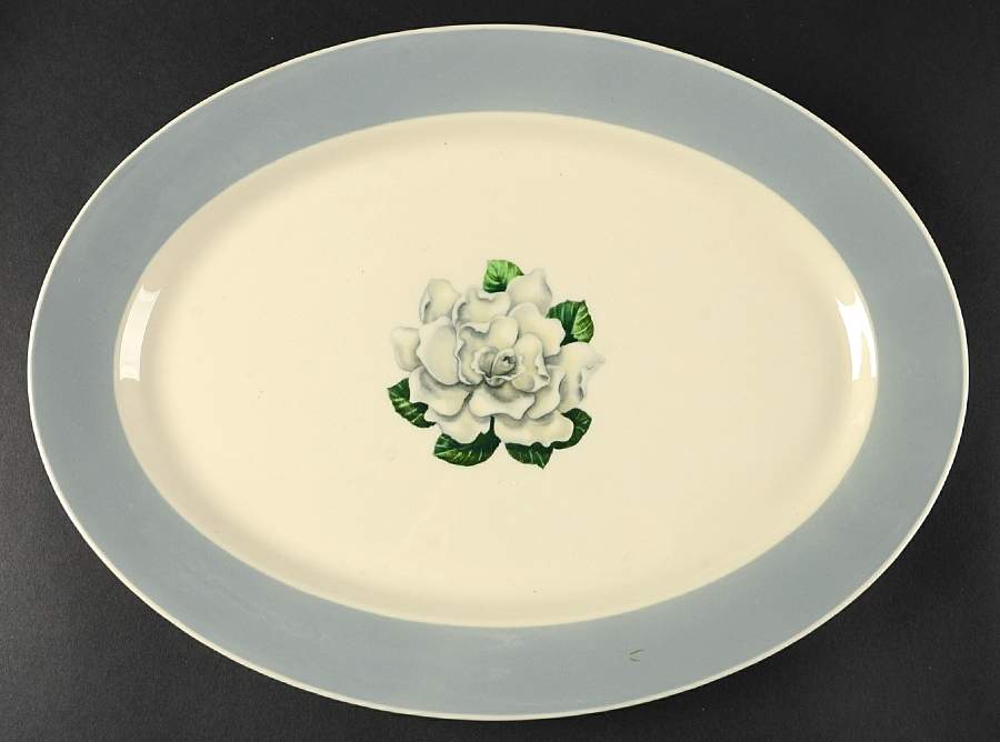 Avalon (No Trim) 14" Oval Serving Platter by Syracuse-1