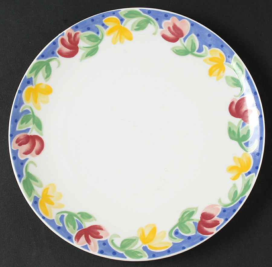 Spring Poetry Salad Plate by Studio Nova-1