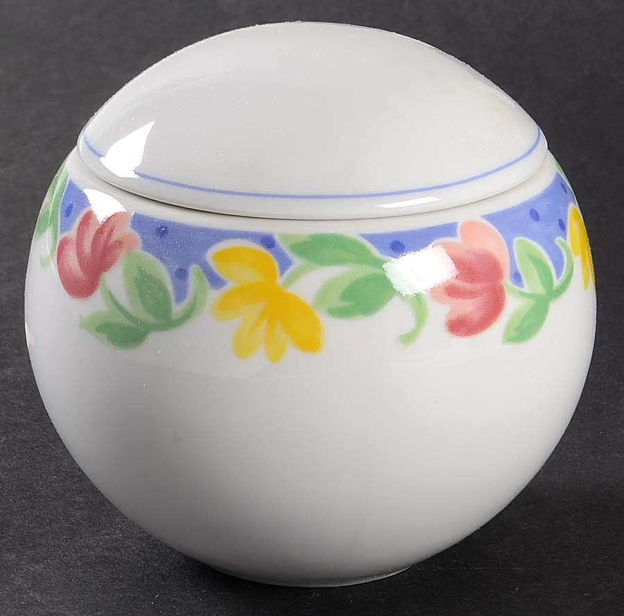 Spring Poetry Sugar Bowl & Lid by Studio Nova-1