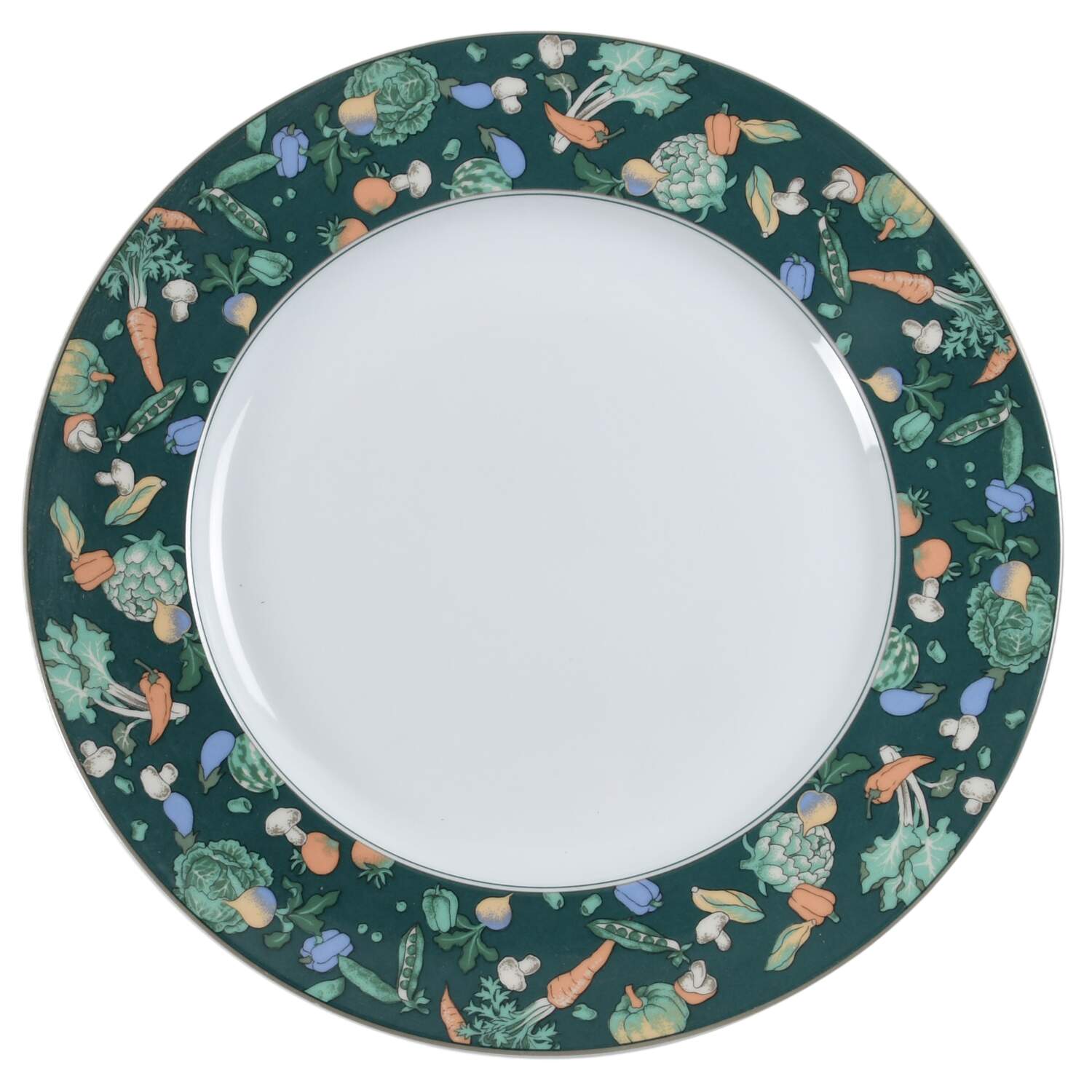 Vegetable Medley 12" Chop Plate (Round Platter) by Studio Nova-1