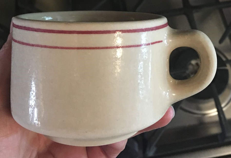STR63 Flat Cup by Sterling China (USA)-1
