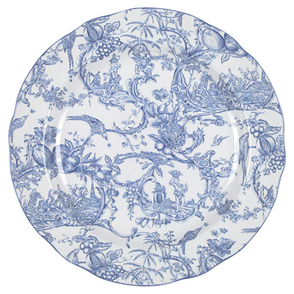 Provencial Garden Blue Dinner Plate by Spode-1