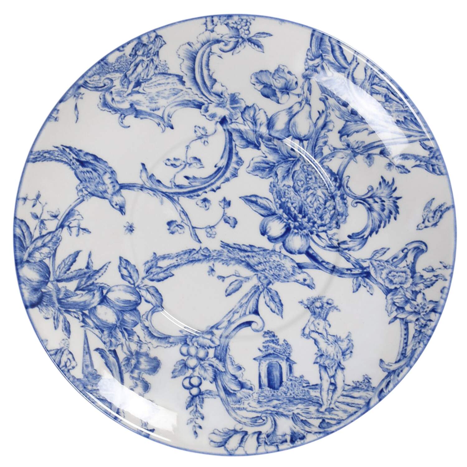 Provencial Garden Blue Saucer for Mug by Spode-1
