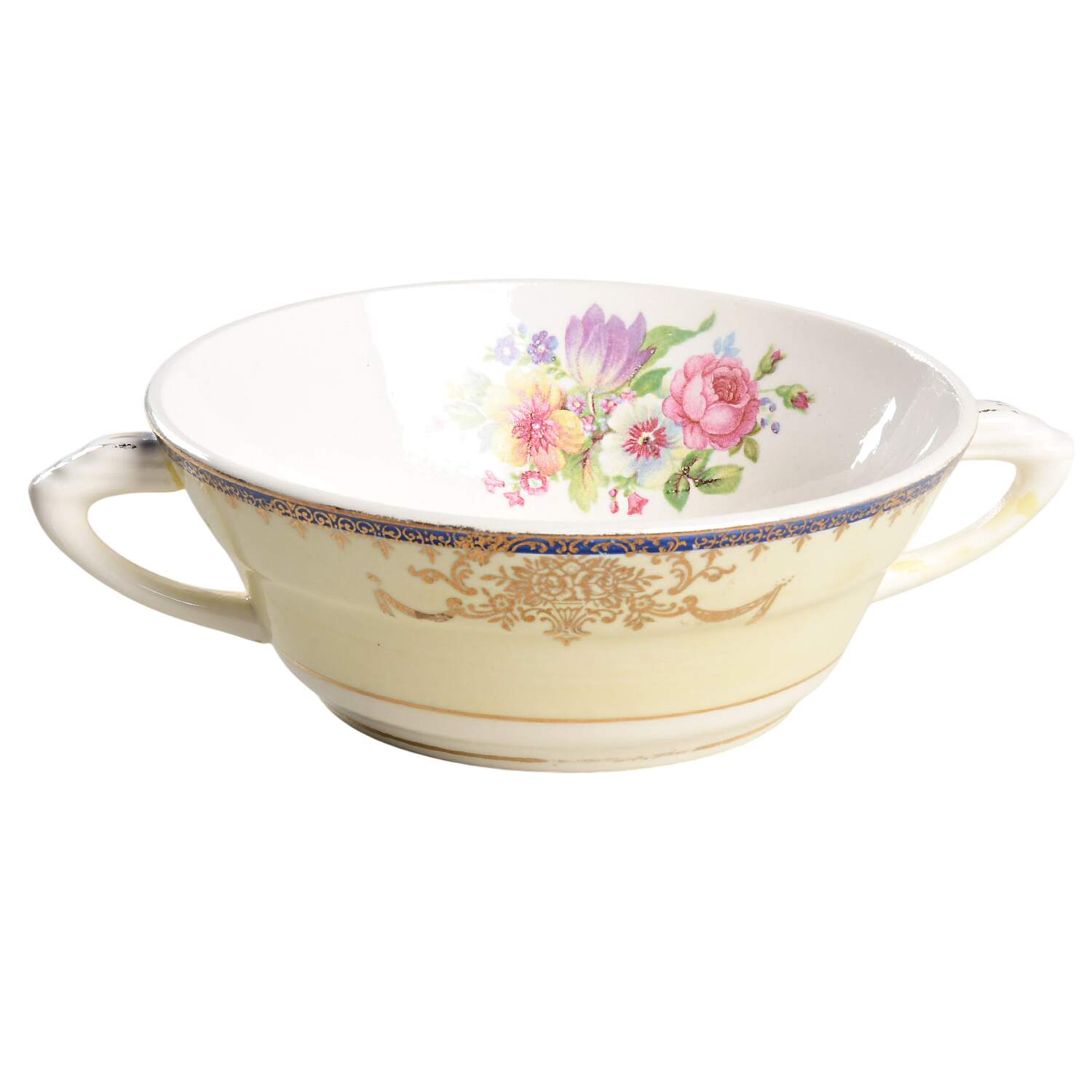 STT105B Flat Cream Soup Bowl by Stetson-1