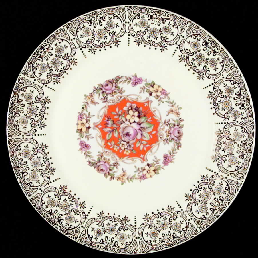 Buddha Dinner Plate by Sebring Pottery-1