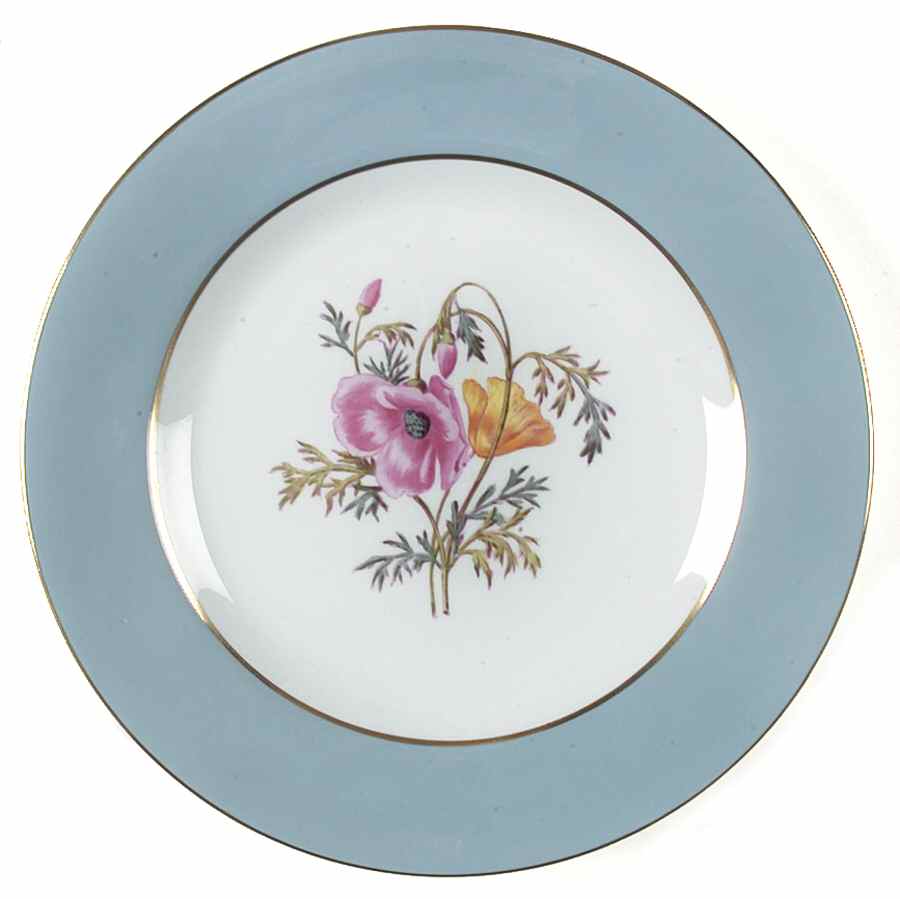 Garden Rose Luncheon Plate by Spode-1