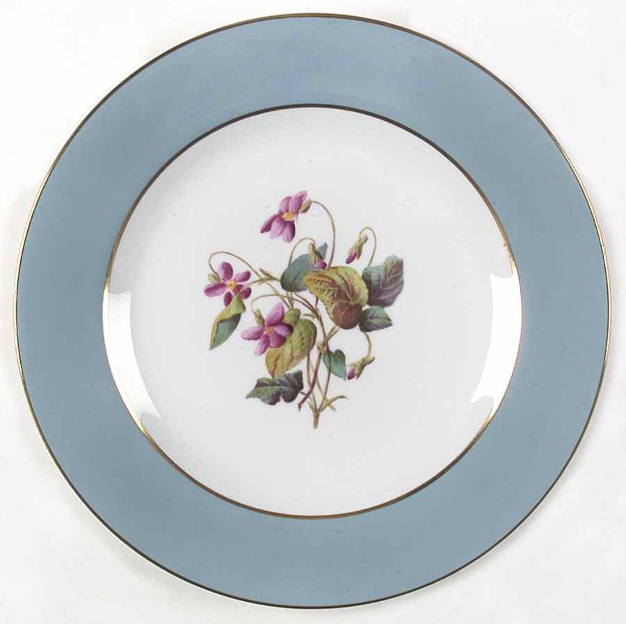 Garden Rose Luncheon Plate by Spode-1