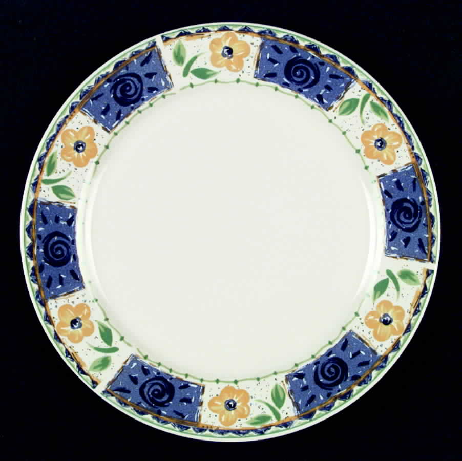 Daisy Squares Dinner Plate by Sakura-1