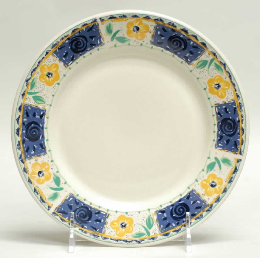 Daisy Squares Salad Plate by Sakura-1