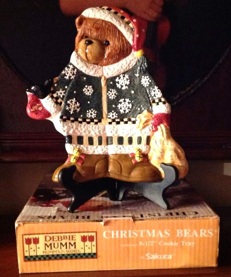 Christmas Bears Cookie Tray by Sakura-1
