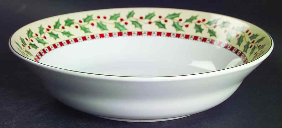 Christmas Bears Coupe Soup Bowl by Sakura-1