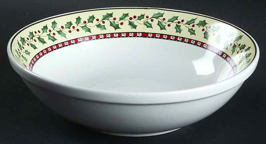 Christmas Bears 7" Individual Pasta Bowl by Sakura-1