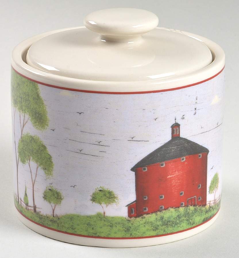Barns Sugar Bowl & Lid by Sakura-1