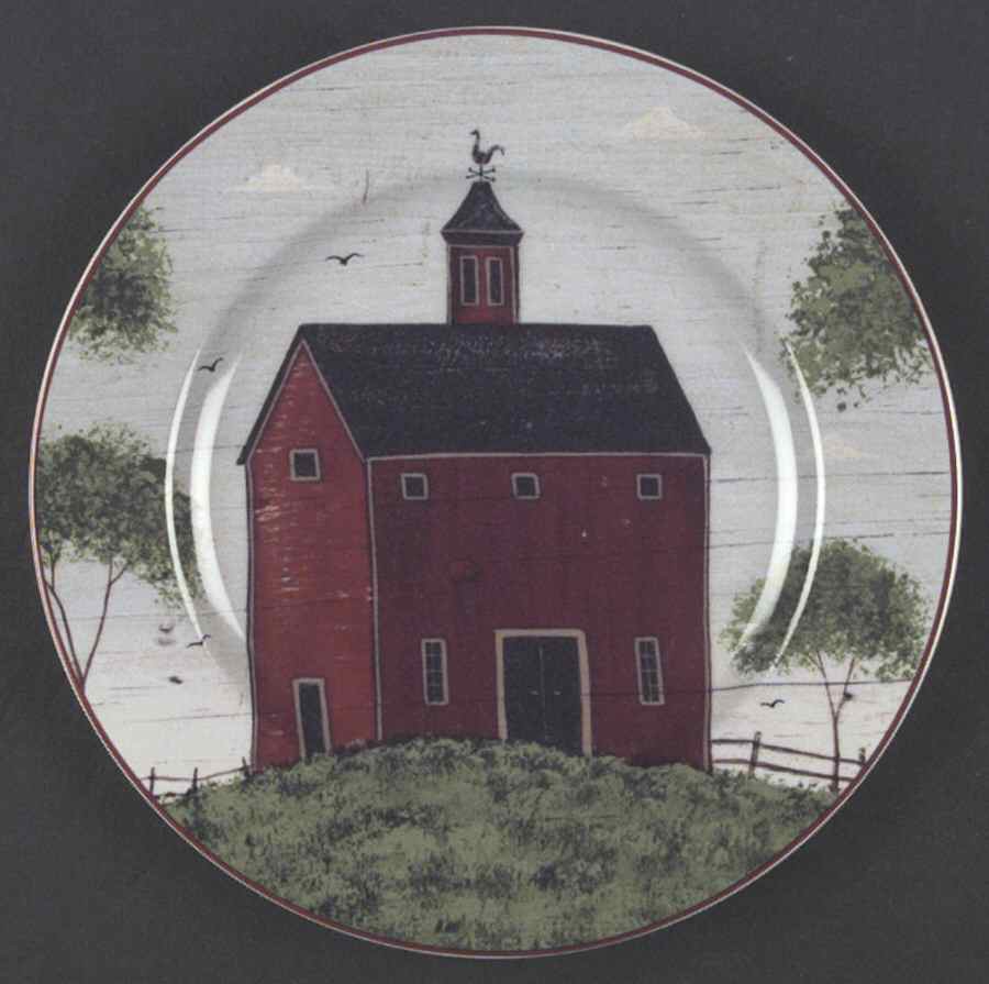 Barns Salad Plate by Sakura-1