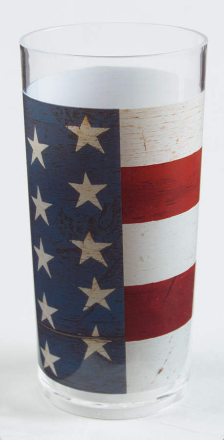 Colonial (Black Trim) 12 Oz Plastic Highball by Sakura-1