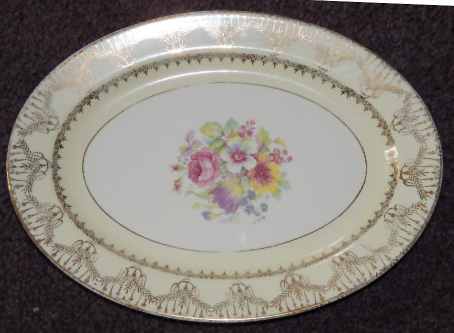 STT112 14" Oval Serving Platter by Stetson-1