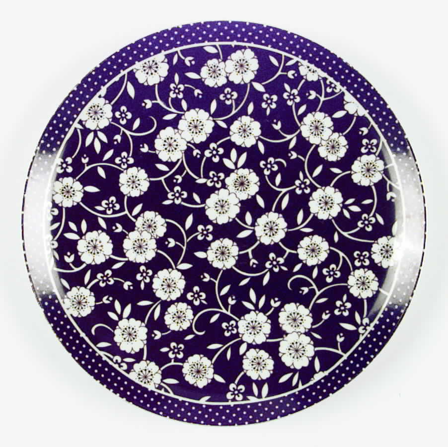 Calicot Brown Dinner Plate by Shafford-1