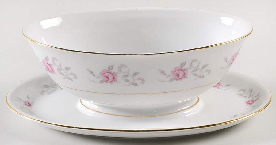 Adrian Gravy Boat with Attached Underplate by Symco-1