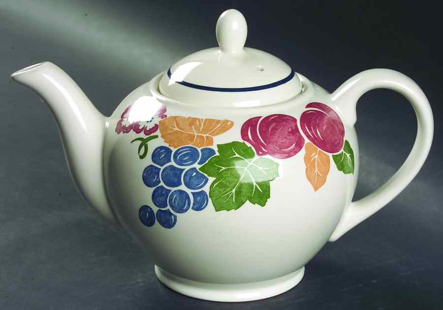 Chianti Teapot & Lid by Staffordshire-1