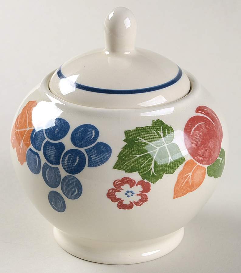 Chianti Sugar Bowl & Lid by Staffordshire-1