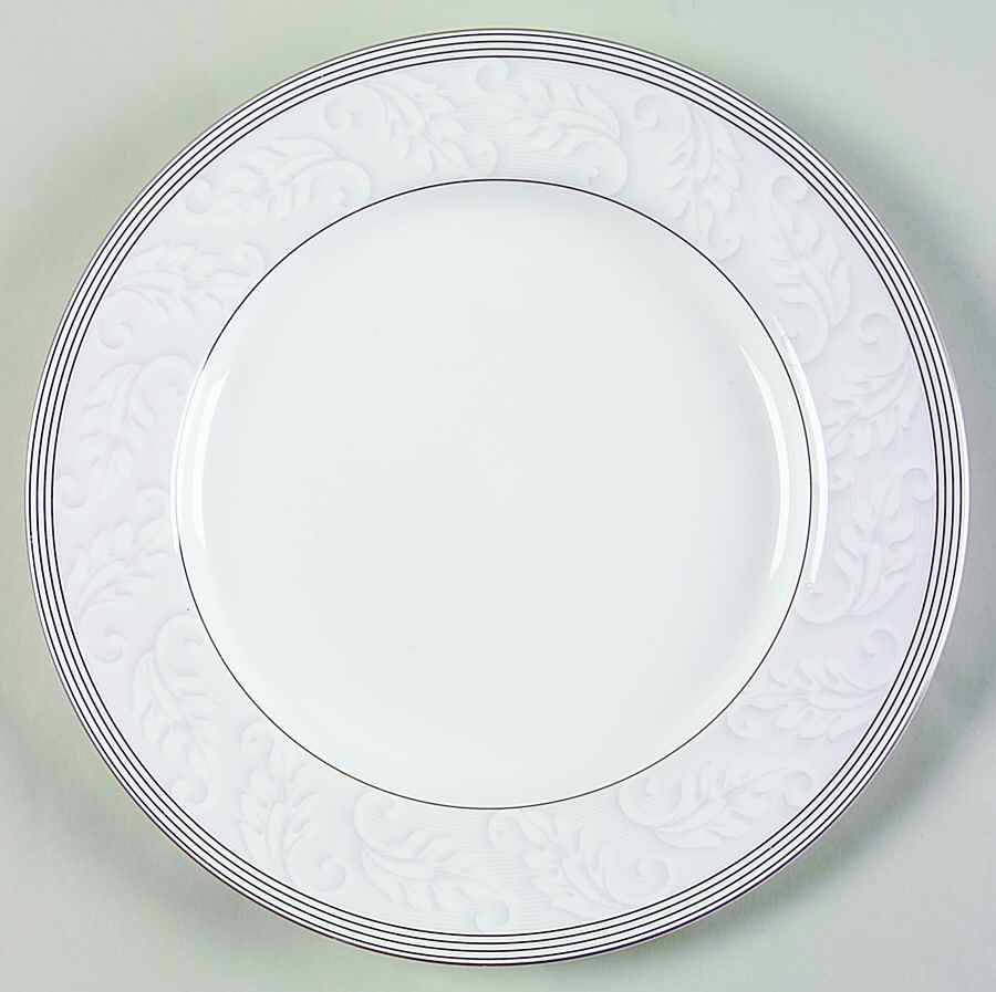 Opera Platinum  Accent Salad Plate by Spode-1