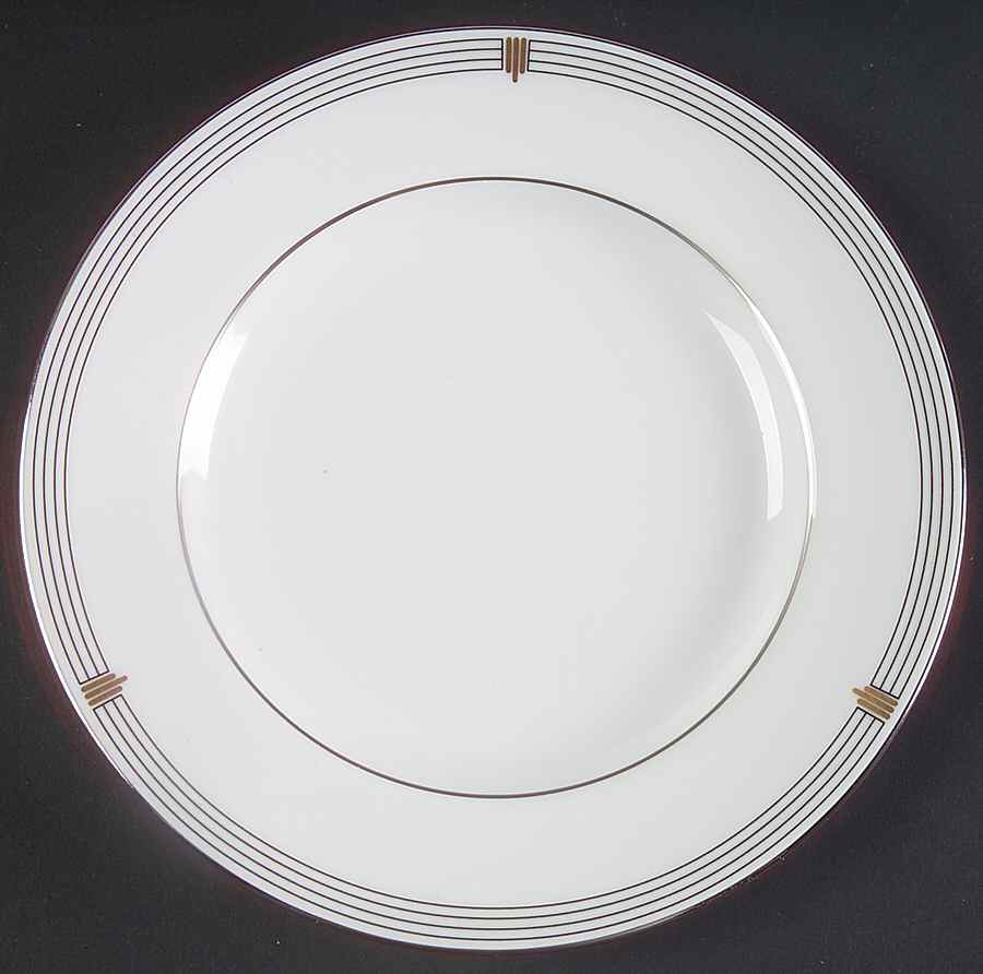 Opera Platinum  Bread & Butter Plate by Spode-1