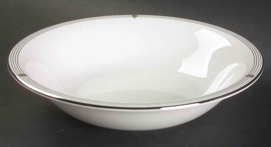 Opera Platinum  Ascot Coupe Cereal Bowl by Spode-1