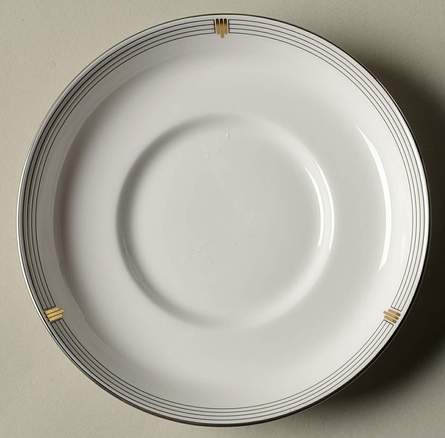 Opera Platinum  Saucer for Demitasse Cup by Spode-1