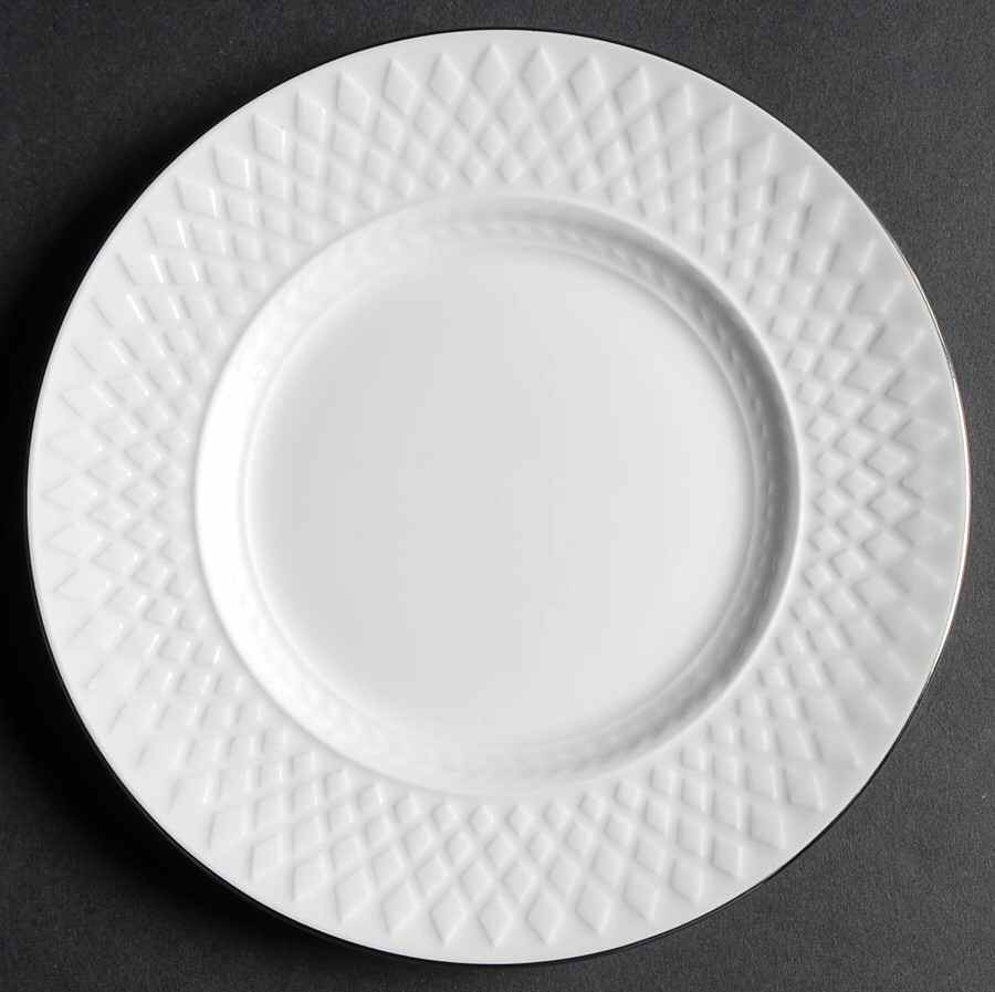 Mansard Platinum Bread & Butter Plate by Spode-1