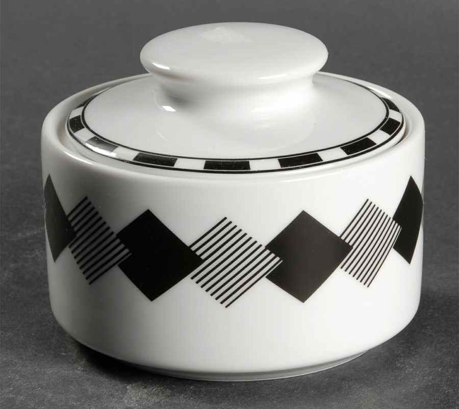 Drama Sugar Bowl & Lid by Studio Nova-1