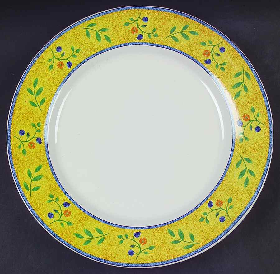 Petite Fleur 12" Chop Plate (Round Platter) by Sango-1
