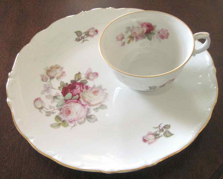 SCH150 Snack Plate & Cup Set by Schumann - Bavaria-1