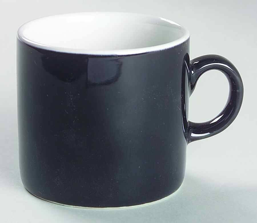 Noir Flat Demitasse Cup by Sakura-1