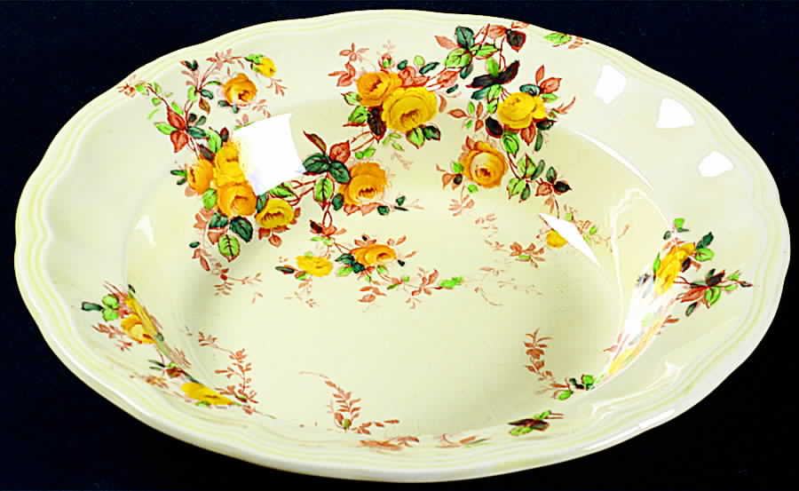 Clovelly Rim Soup Bowl by Spode-1