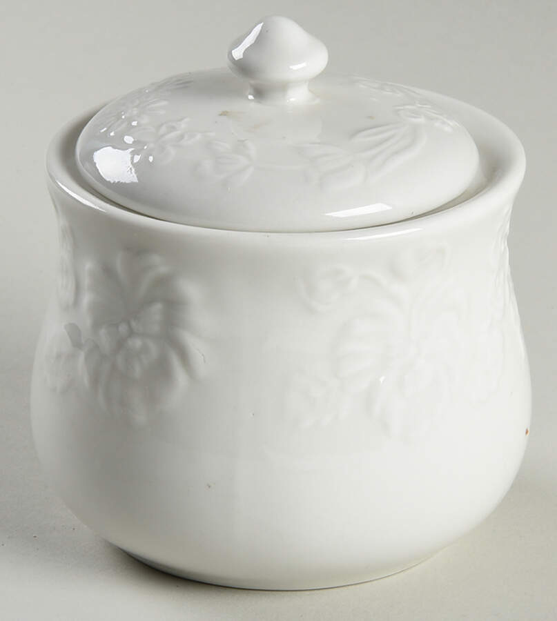 Flower Garden Sugar Bowl & Lid by Signature-1