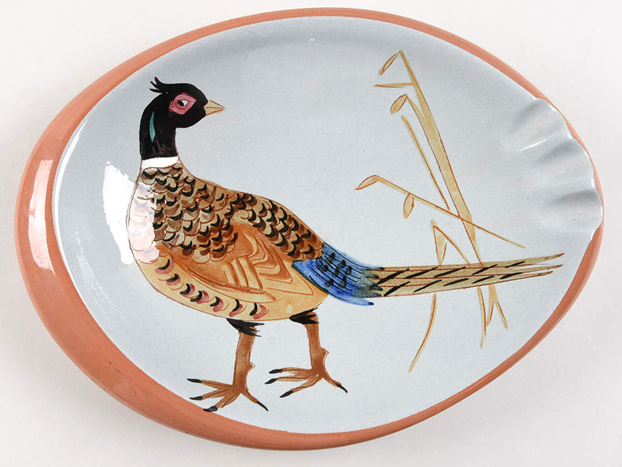 Sportsmen's Giftware 10" Ashtray by Stangl-1