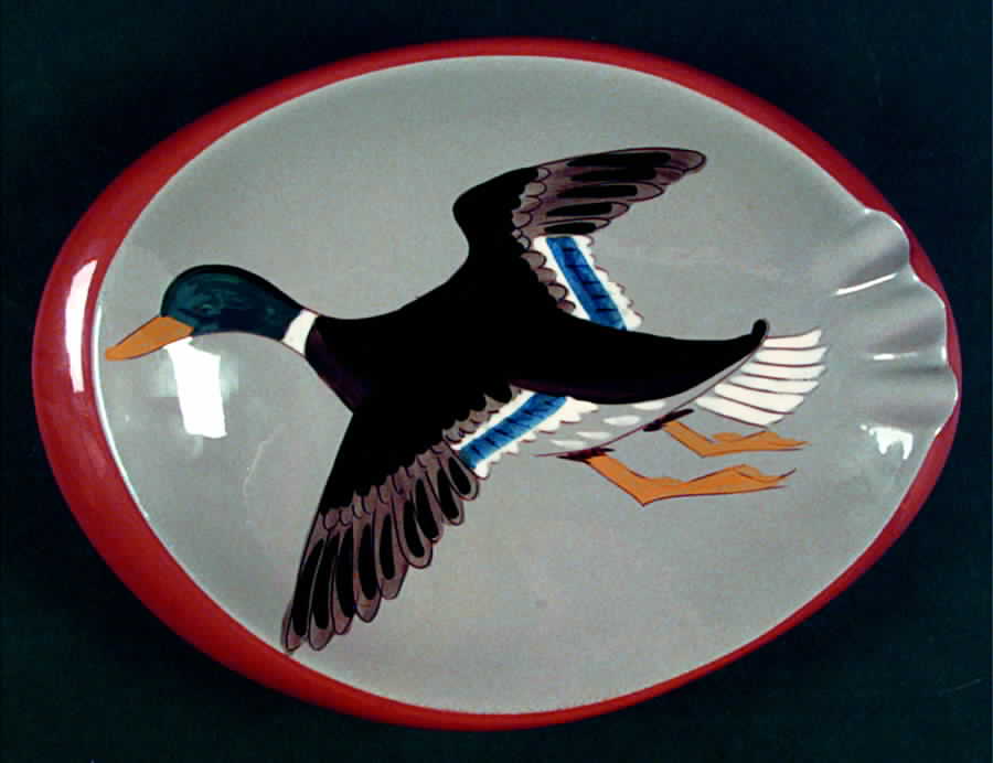 Sportsmen's Giftware Large Ashtray by Stangl-1