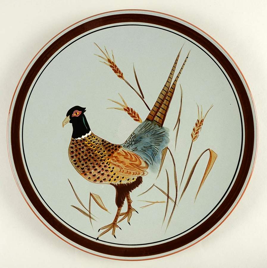 Sportsmen's Giftware 14" Chop Plate (Round Platter) by Stangl-1